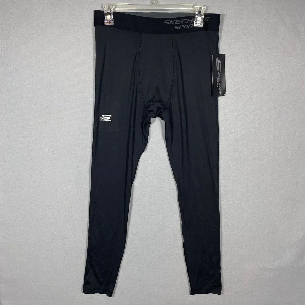 Mens‎ Sketchers Sport Joggers Black Medium Joggers Lightweight Running Gym NWT